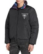 Versace Jeans Couture Galaxy Print Reversible Puffer Jacket