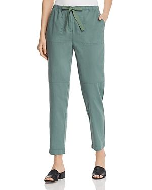 Eileen Fisher Organic Cotton Tie-waist Pants