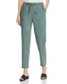 Eileen Fisher Organic Cotton Tie-waist Pants