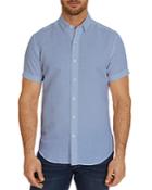 Robert Graham Bradley Solid Slim Fit Button-down Shirt - 100% Exclusive