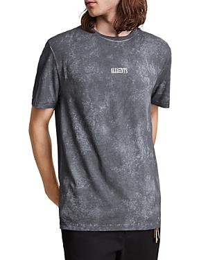 Allsaints Opposition Wyatt Cotton Logo Graphic Tee