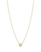 Zoe Chicco 14k Yellow Gold Diamond Starburst Pendant Necklace, 14-16