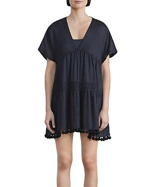 Lafayette 148 New York Ernst Pom Pom Blouse