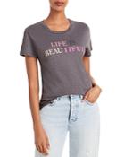 Sundry Life Is Beautiful Graphic Tee