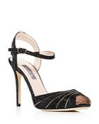 Sjp By Sarah Jessica Parker Women's Monroe Glitter High-heel Sandals