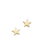 Zoe Chicco 14k Yellow Gold Itty Bitty Star Earrings