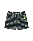Psycho Bunny Avondale Striped Swim Trunks