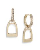 Lauren Ralph Lauren Stirrup Hoop Drop Earrings