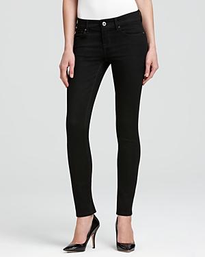 Isaac Mizrahi Jeans Samantha Skinny Jeans In Black