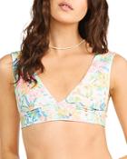 Billabong Sweet Tropics Plunge Bikini Top