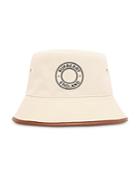 Burberry Canvas & Leather Bucket Hat