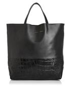 Alice.d Milano Extra Large Leather Tote