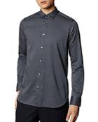 Ted Baker Flynow Geo Print Slim Fit Button-down Shirt