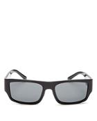 Versace Men's Rectangle Sunglasses, 56mm