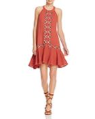 Piper Embroidered T-back Dress