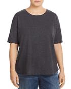 Eileen Fisher Plus System Elbow-sleeve Crewneck Tee