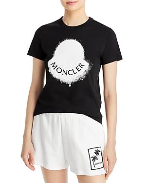 Moncler Short Sleeve Logo Spray Tee