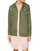 Sanctuary Embroidered Field Jacket