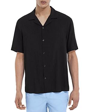 The Kooples Absolute Colour Loose Fit Short Sleeve Shirt