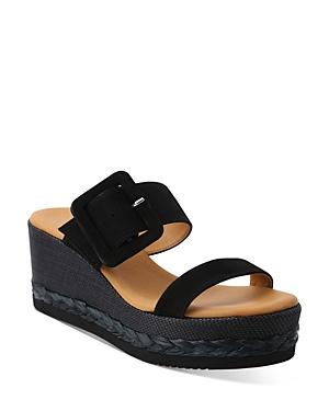 Andre Assous Buckle Strap Flatform Sandals