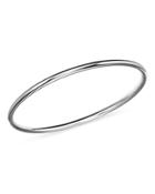 Bloomingdale's Polished Bangle In 14k White Gold - 100% Exclusive