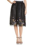Kas Sequin Embroidered Lace Skirt - Compare At $235