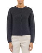 Peserico Snap Front Cardigan Sweater