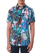 Robert Graham Coasters Classic Fit Short Sleeve Shirt