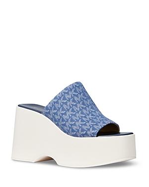Michael Michael Kors Women's Dabney Logo Platform Slide Sandals