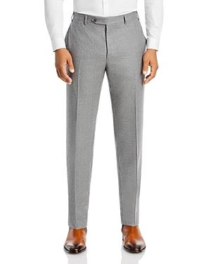 Canali Siena Wool Flannel Classic Fit Dress Pants