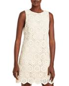 Alice And Olivia Clyde Crochet Shift Dress
