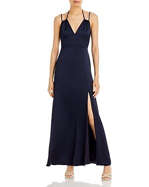 Aqua Fit And Flare Gown - 100% Exclusive