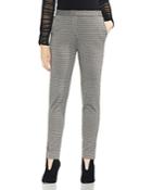 Vince Camuto Houndstooth Jacquard Slim Pants