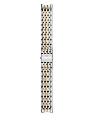 Michele Serein 16 Two-tone Watch Bracelet, 16mm