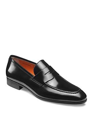 Santoni Men's Gavin Slip On Penny Loafers