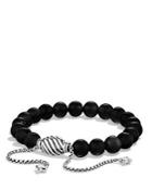 David Yurman Spiritual Beads Bracelet With Black Onyx