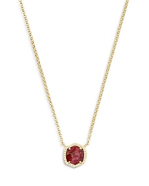 Kendra Scott Davie Short Pendant Necklace, 15