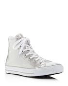 Converse Chuck Taylor All Star Stingray Embossed Metallic High Top Sneakers