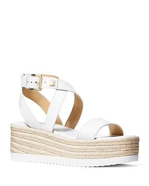 Michael Michael Kors Women's Lowry Espadrille Wedge Sandals