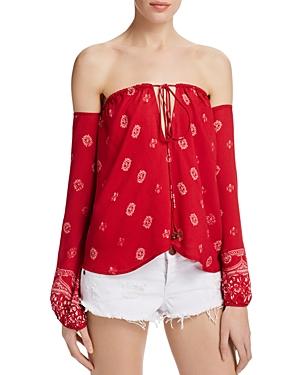 The Jetset Diaries Off-the-shoulder Top