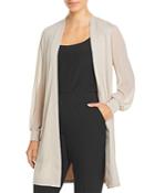T Tahari Open Front Duster Cardigan