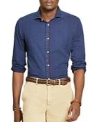 Polo Ralph Lauren Geometric Cotton Slim Fit Button Down Shirt