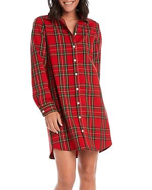 Karen Kane Plaid Button Front Dress