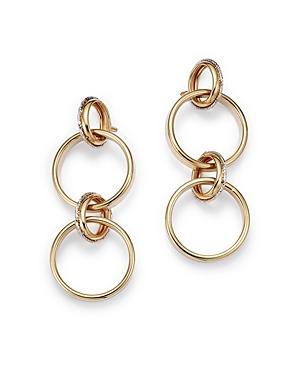 Bloomingdale's Interlocking Link Drop Earrings In 14k Yellow Gold - 100% Exclusive