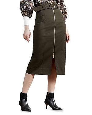 Ted Baker Zippered Pencil Skirt