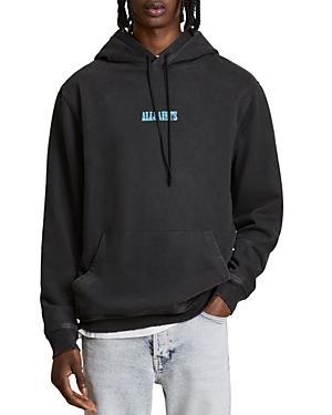 Allsaints Aldor Cotton Logo Hoodie