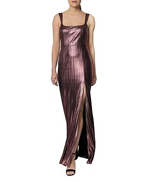 Laundry By Shelli Segal Metallic Maxi Dress