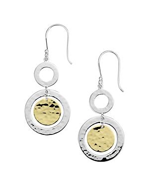 Ippolita 18k Yellow Gold & Sterling Silver Classico Chimera Orbital Drop Earrings