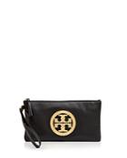 Tory Burch Charlie Leather Clutch