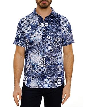 Robert Graham Ballad Short Sleeve Shirt, Bloomingdale's Slim Fit